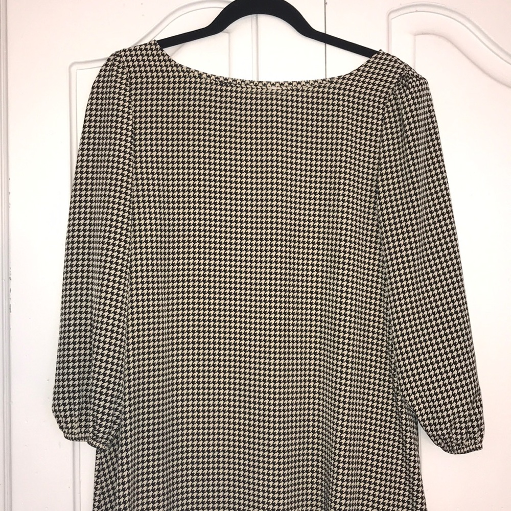 Houndstooth High-Low Dress❤️ - Picture 2 of 6